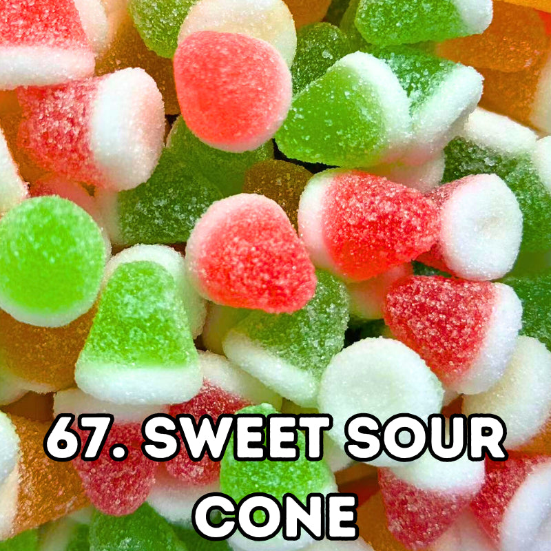 【100G】Halal Gummy Sour Mix Candy viral Donut Sweet Candy Cola Worm Blue Shark Sweet Ribbon Fried Egg Halal