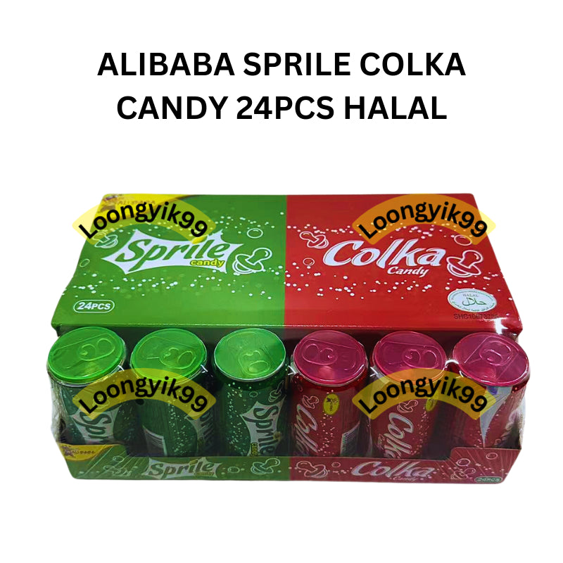 ALIBABA SPRILE COLKA CANDY 24PCS HALAL