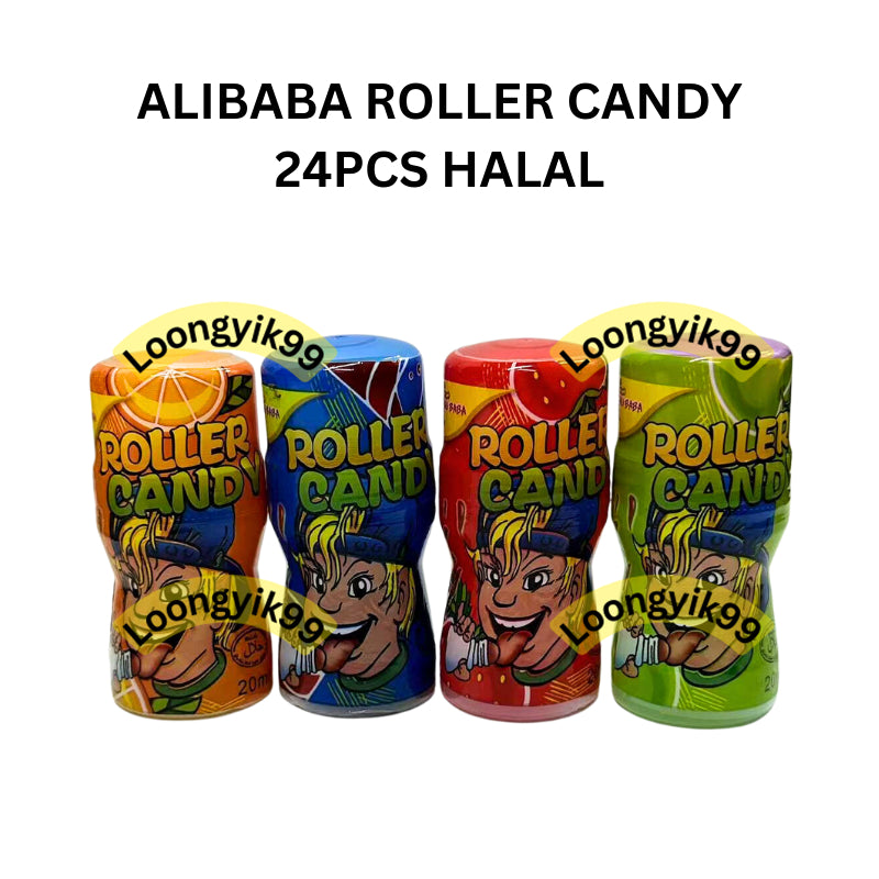 ALIBABA ROLLER CANDY 24PCS HALAL