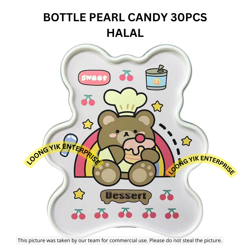 BOTTLE PEARL CANDY 30PCS HALAL