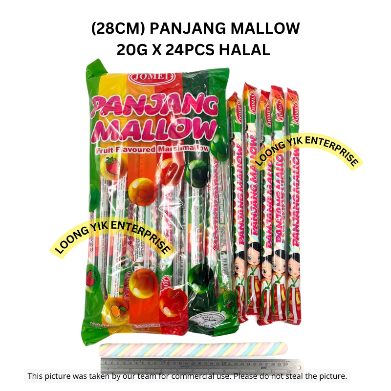 (28CM) PANJANG MALLOW 20G X 24PCS HALAL