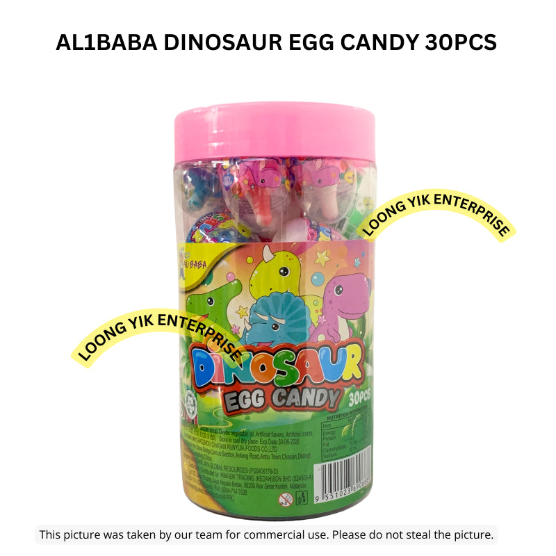 AL1BABA DINOSAUR EGG CANDY 30PCS