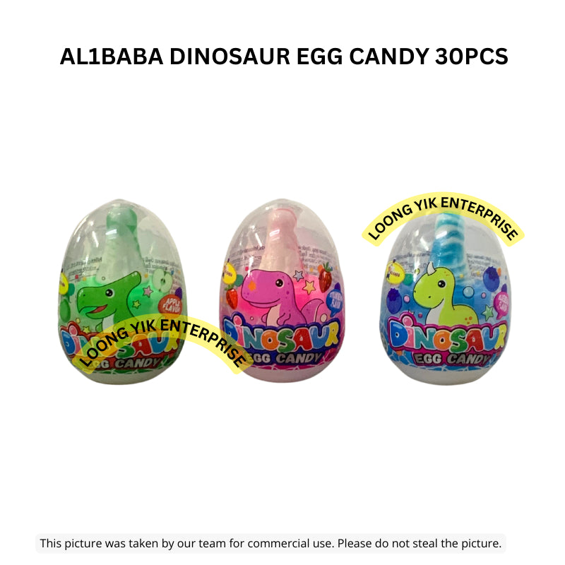 AL1BABA DINOSAUR EGG CANDY 30PCS