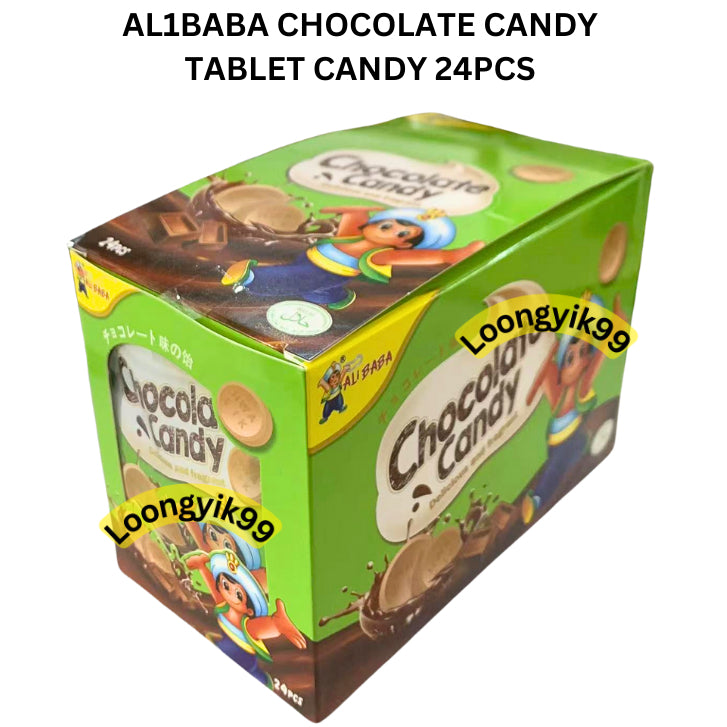 ALIBABA CHOCOLATE CANDY TABLET CANDY 24PCS HALAL