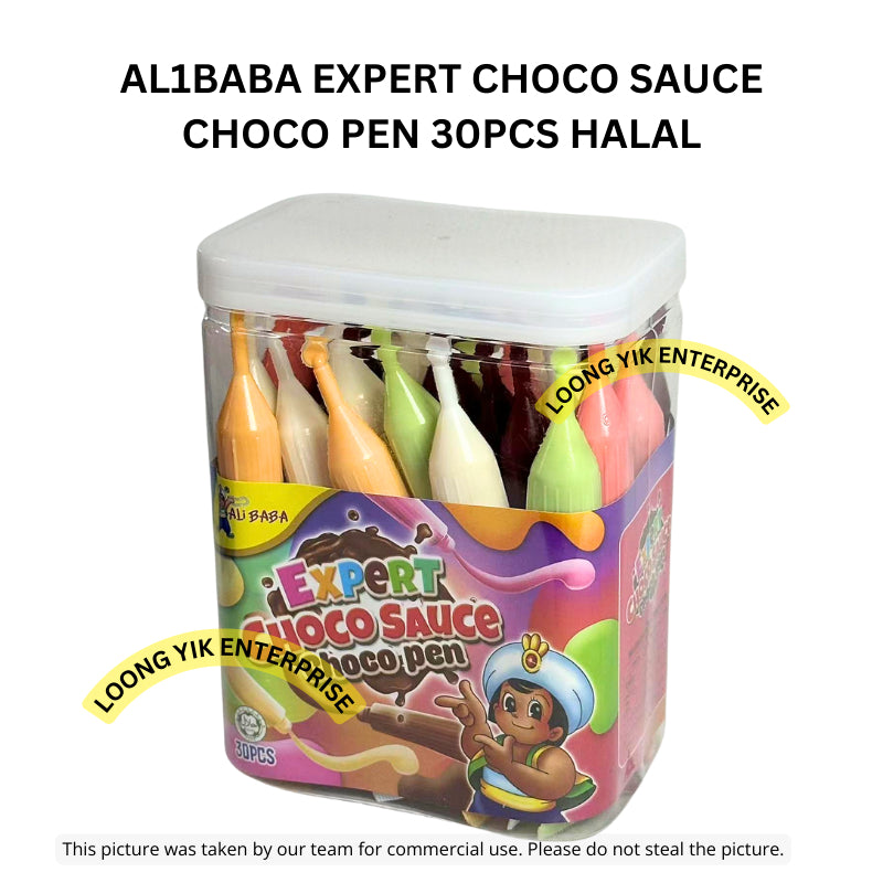 AL1BABA EXPERT CHOCO SAUCE CHOCO PEN 30PCS HALAL