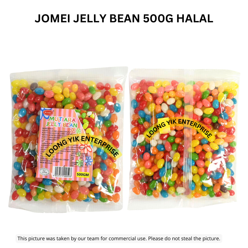 JOMEI JELLY BEAN 500G HALAL FRUITY FLAVOUR