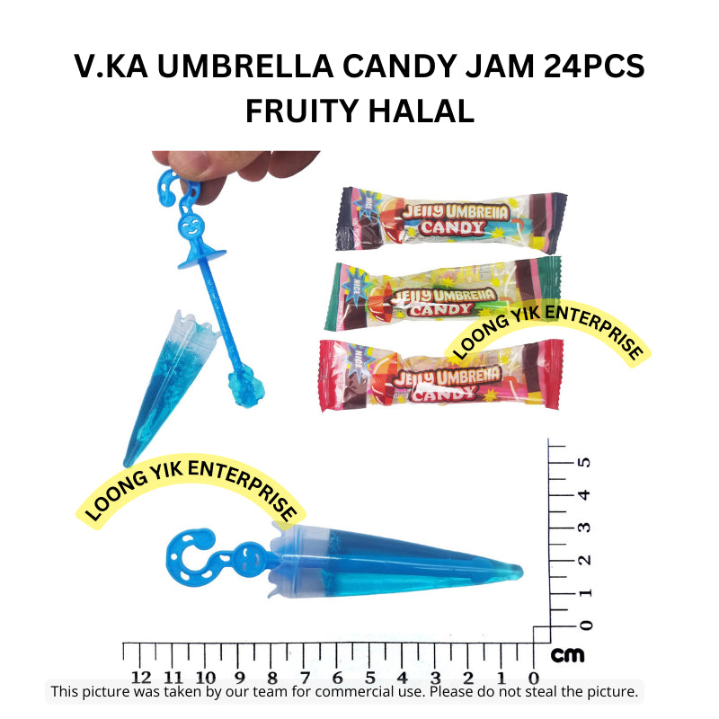 V.KA UMBRELLA CANDY JAM 24PCS FRUITY HALAL