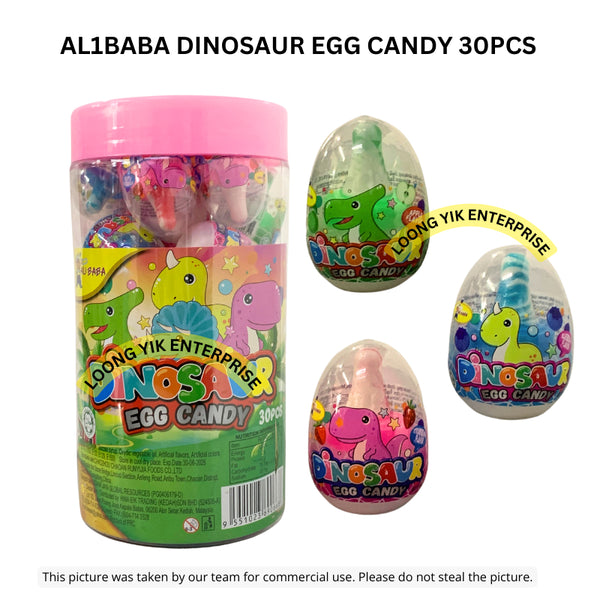 AL1BABA DINOSAUR EGG CANDY 30PCS