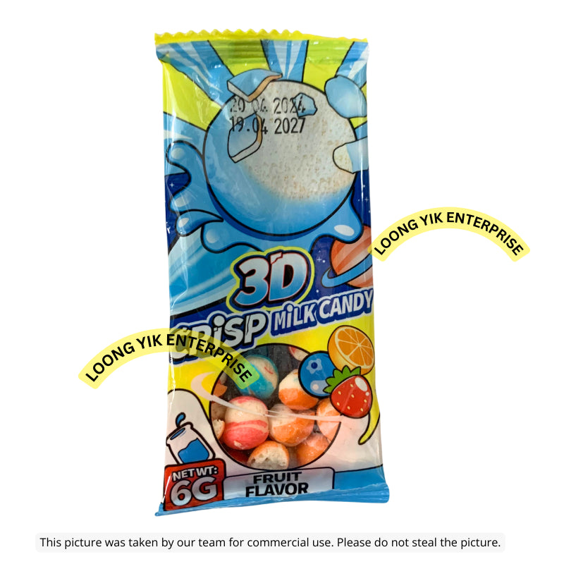 KHY 3D CRISP MILK CANDY 30PCS