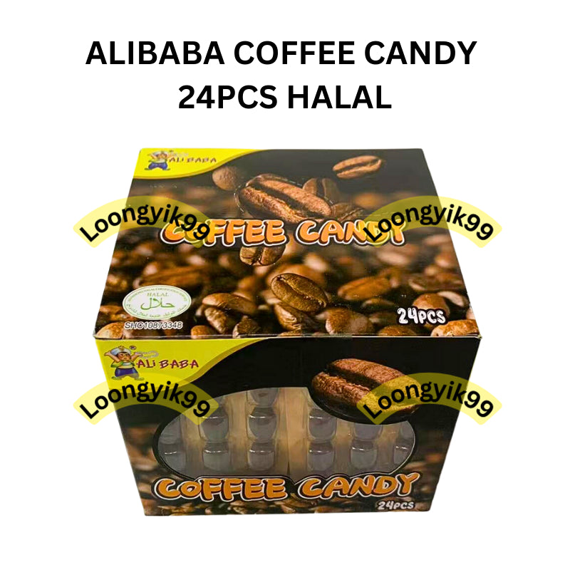 ALIBABA COFFEE CANDY 24PCS HALAL