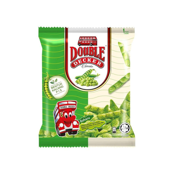 Double Decker Green Peas 80g x 10pcs Kacang Pis