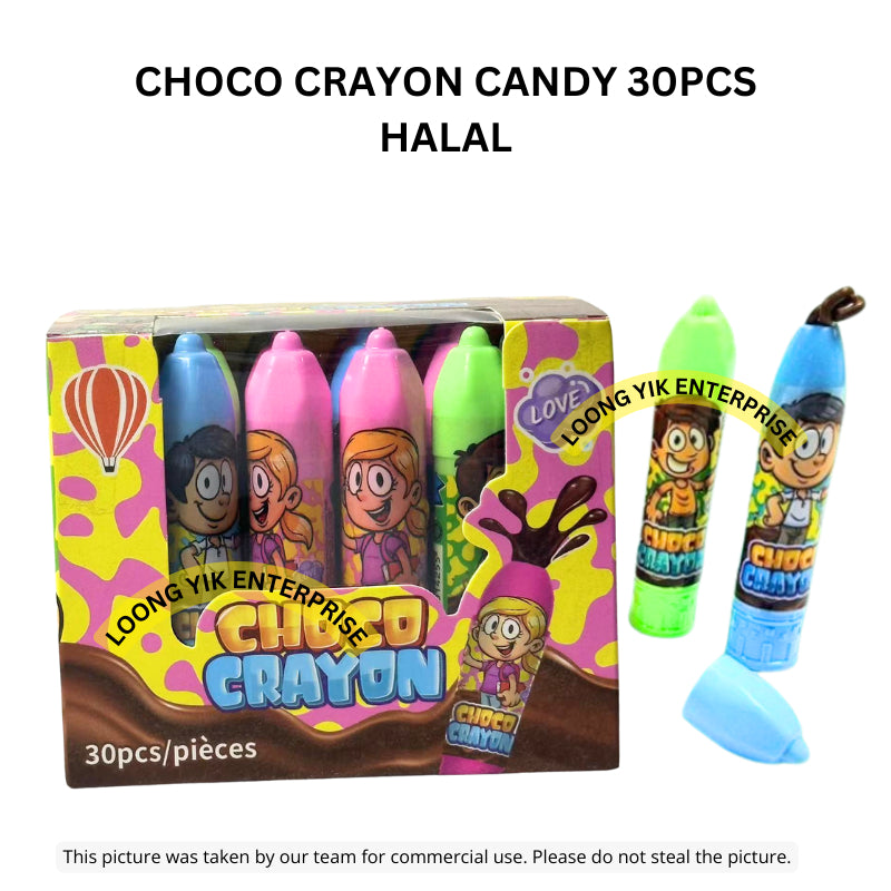 CHOCO CRAYON CANDY 30PCS HALAL