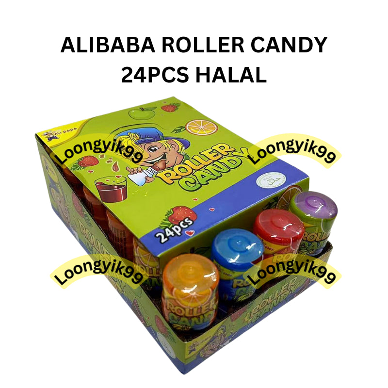 ALIBABA ROLLER CANDY 24PCS HALAL