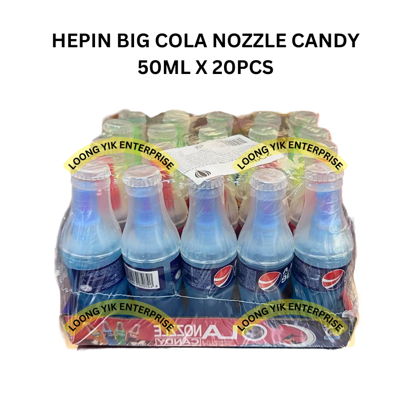 HEPIN BIG COLA NOZZLE CANDY 50ML X 20PCS HALAL