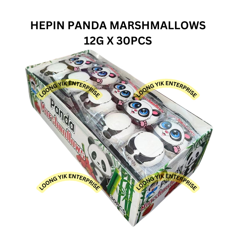 HEPIN PANDA MARSHMALLOWS 12G X 30PCS HALAL