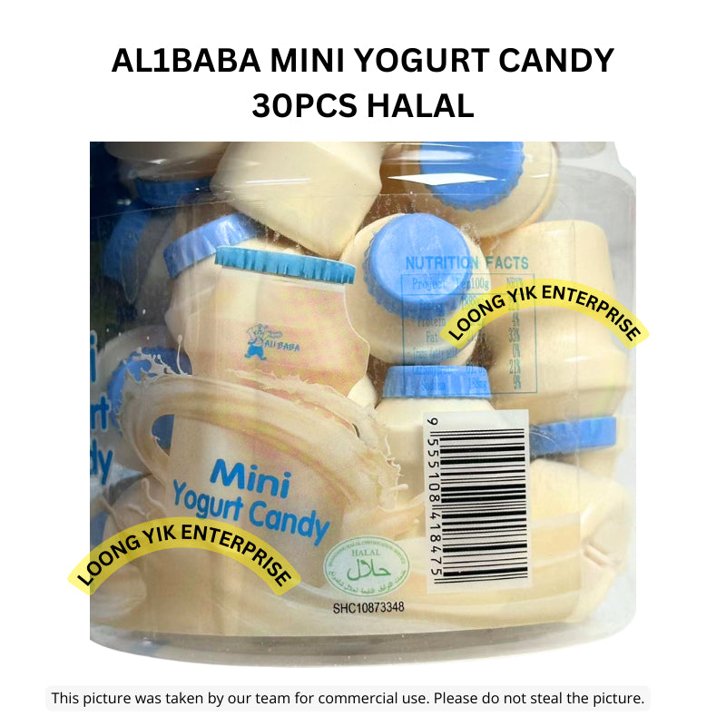 AL1BABA MINI YOGURT CANDY 30PCS HALAL