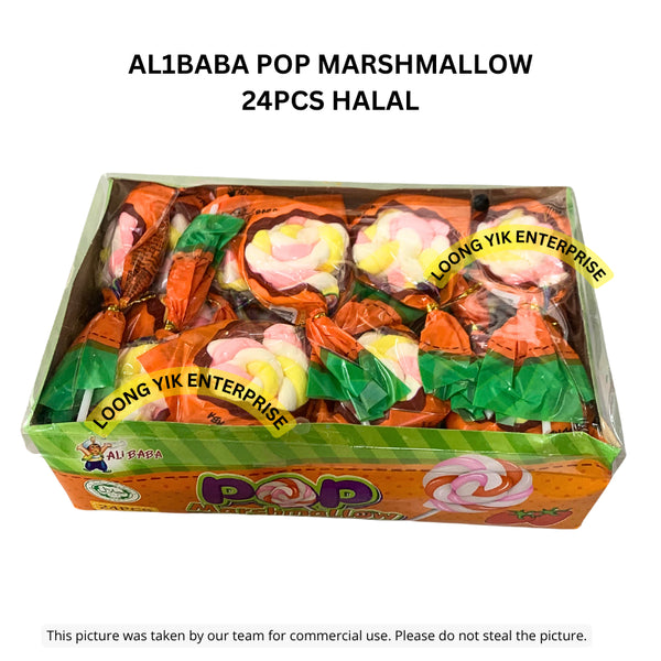 AL1BABA POP MARSHMALLOW 24PCS HALAL