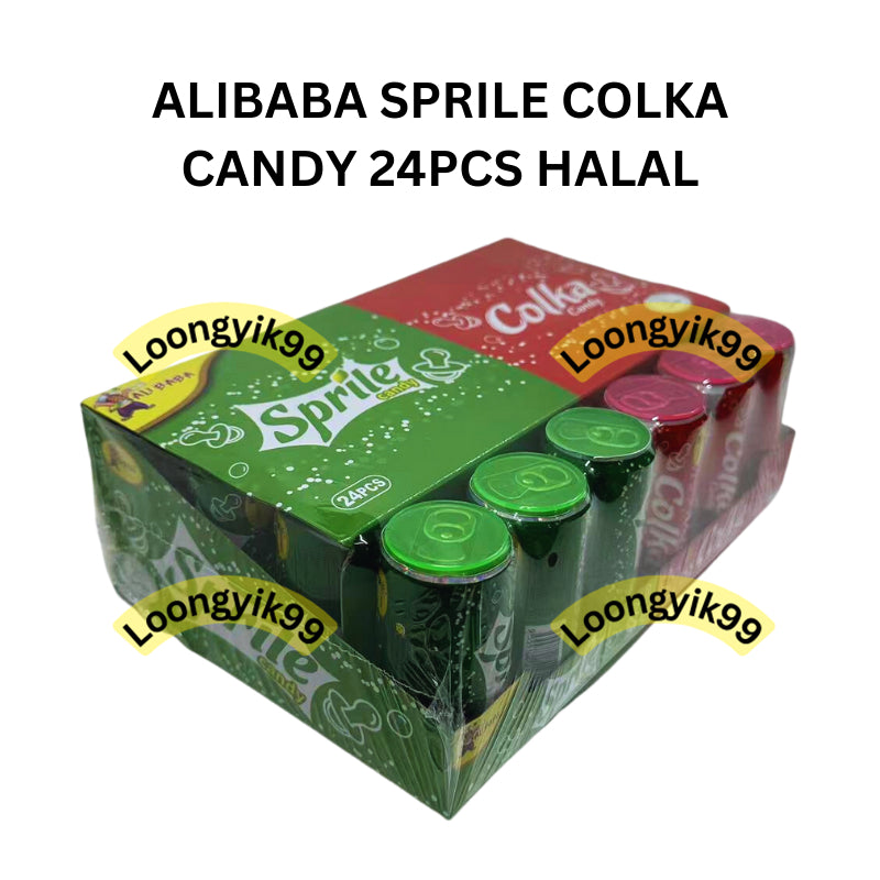 ALIBABA SPRILE COLKA CANDY 24PCS HALAL