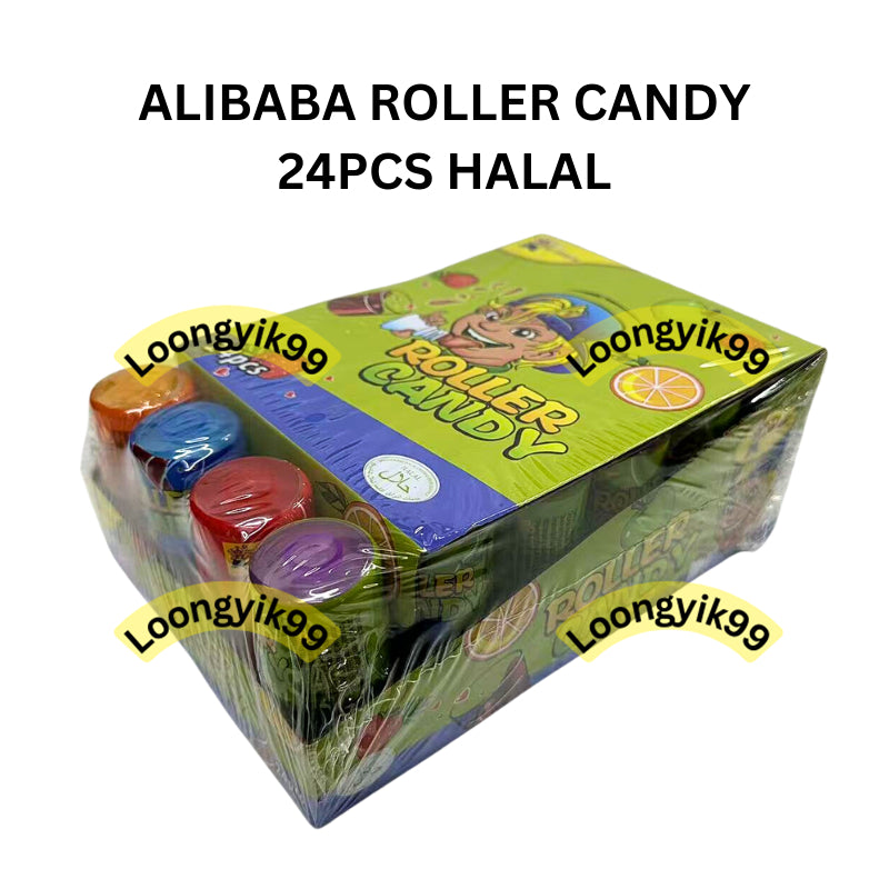 ALIBABA ROLLER CANDY 24PCS HALAL