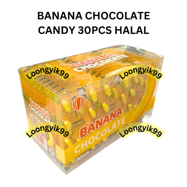 BANANA CHOCOLATE CANDY 30PCS HALAL