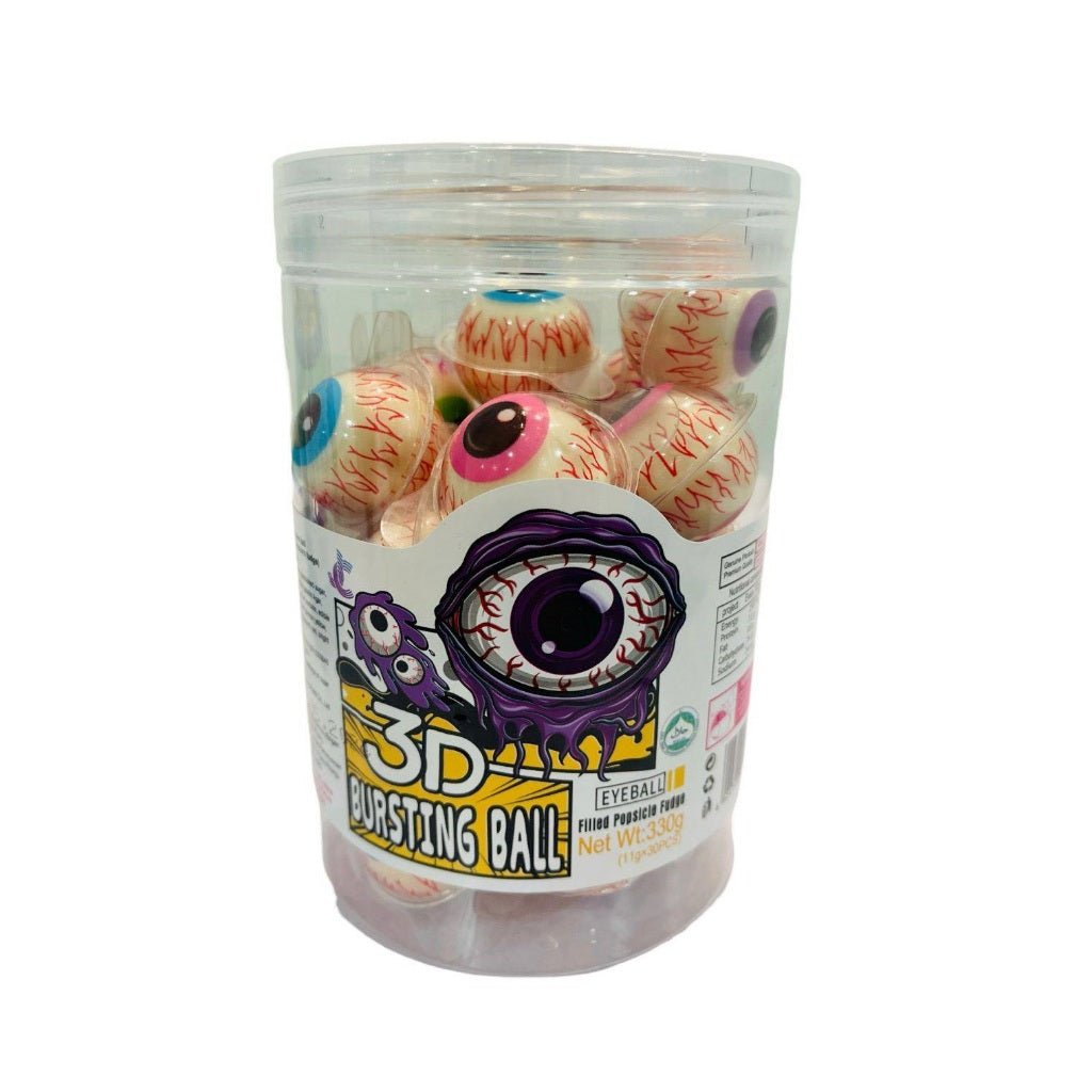 *HALAL* JC BOOM SYRUP 3D SOFT GUMMY CANDY 10G X 30PCS Filled Jam (Gula Lembut, bukan gula getah)