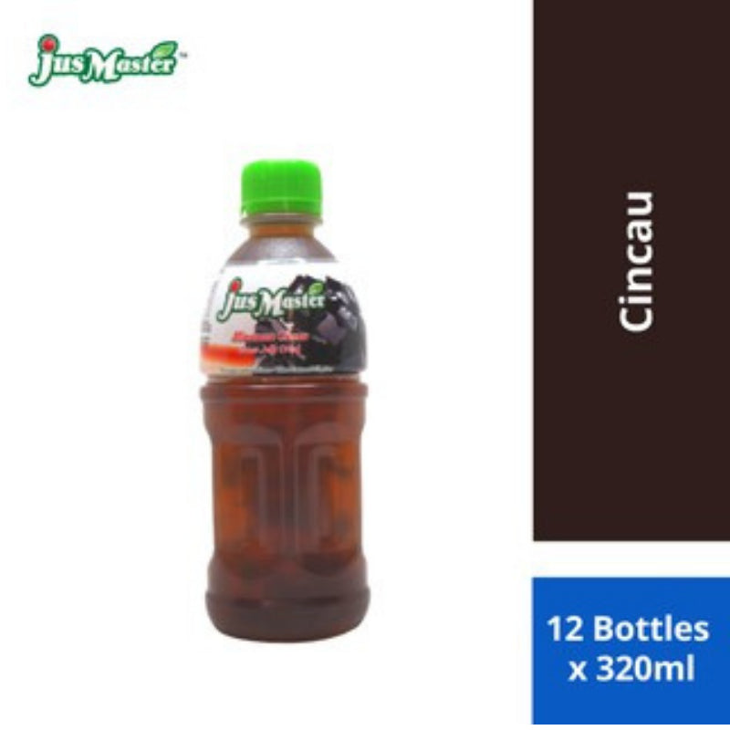 LY99 JUS MASTER GRASS JELLY CINCAU DRINK 320ML X 24BOTTLES HALAL