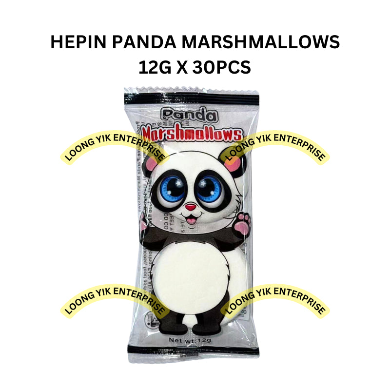 HEPIN PANDA MARSHMALLOWS 12G X 30PCS HALAL