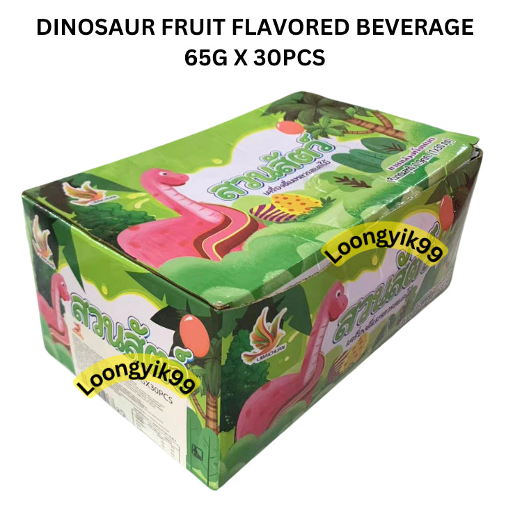 DINOSAUR FRUIT FLAVORED BEVERAGE 65G X 30PCS HALAL