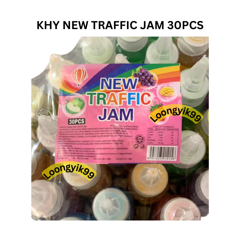 KHY NEW TRAFFIC JAM 30PCS HALAL FRUITY FLAVOUR