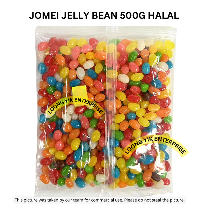 JOMEI JELLY BEAN 500G HALAL FRUITY FLAVOUR