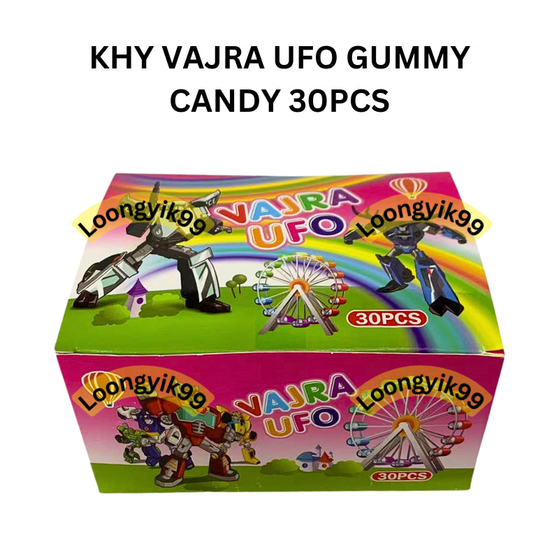 KHY VAJRA UFO GUMMY CANDY 30PCS