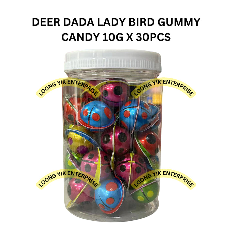 DEER DADA LADY BIRD GUMMY CANDY 10G X 30PCS