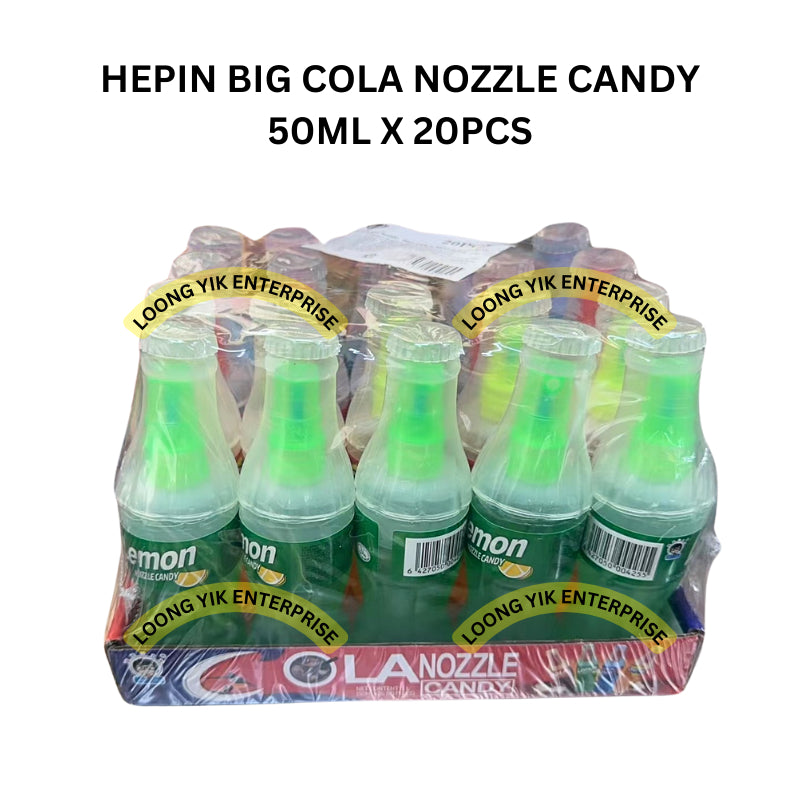 HEPIN BIG COLA NOZZLE CANDY 50ML X 20PCS HALAL