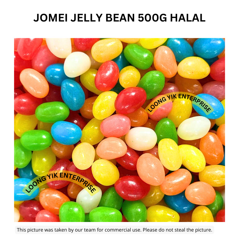 JOMEI JELLY BEAN 500G HALAL FRUITY FLAVOUR