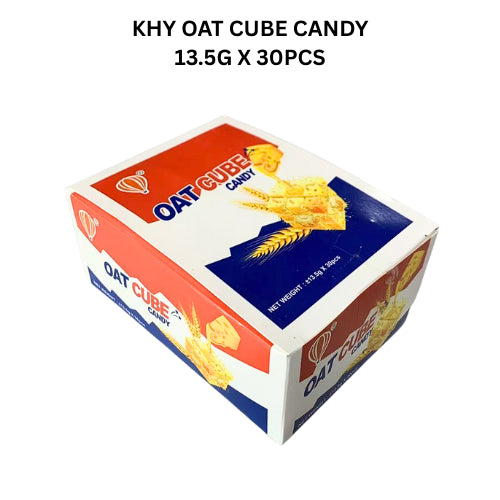 *Halal* KHY OAT CUBE CANDY 13.5G X 30PCS