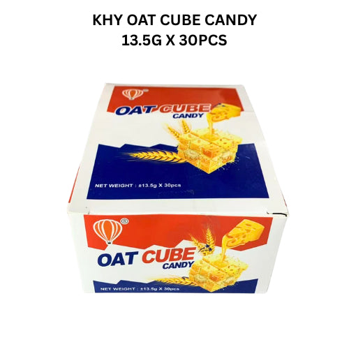 *Halal* KHY OAT CUBE CANDY 13.5G X 30PCS
