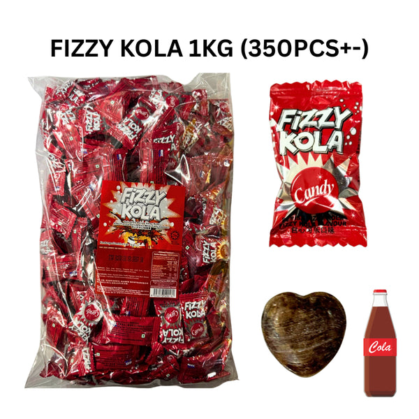*Halal* Fizzy Kola Candy 1KG (350pcs+-) Childhood Coca Cola Candy