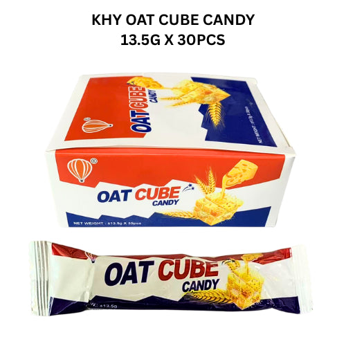*Halal* KHY OAT CUBE CANDY 13.5G X 30PCS