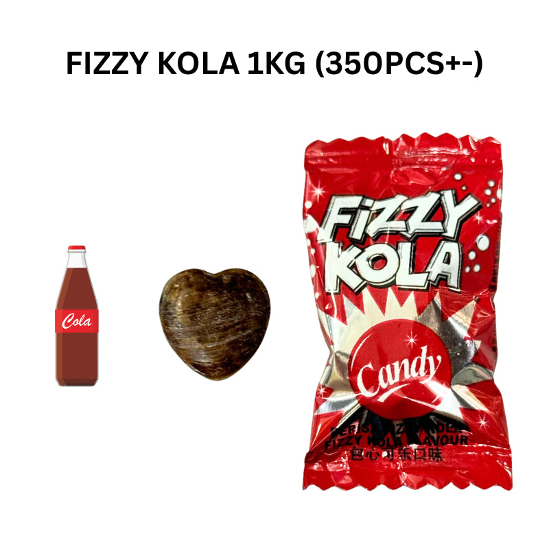 *Halal* Fizzy Kola Candy 1KG (350pcs+-) Childhood Coca Cola Candy