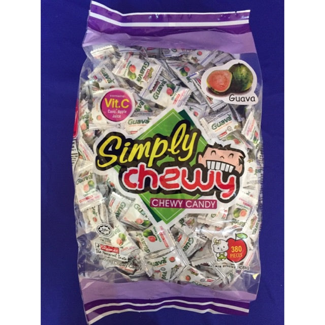 1kg Hamac Simply Guava Chewy Candy 300pcs+- HALAL