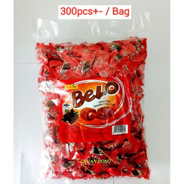 BELO CENTER FILLED CHOCOLATE CHEWY CANDY 900G