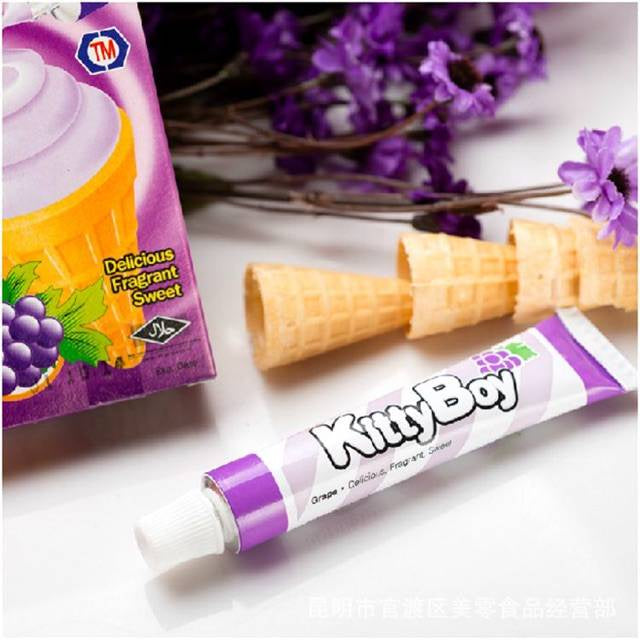 SWEETEN KITTY BOY FRUITY CREAM CONE 12PCS