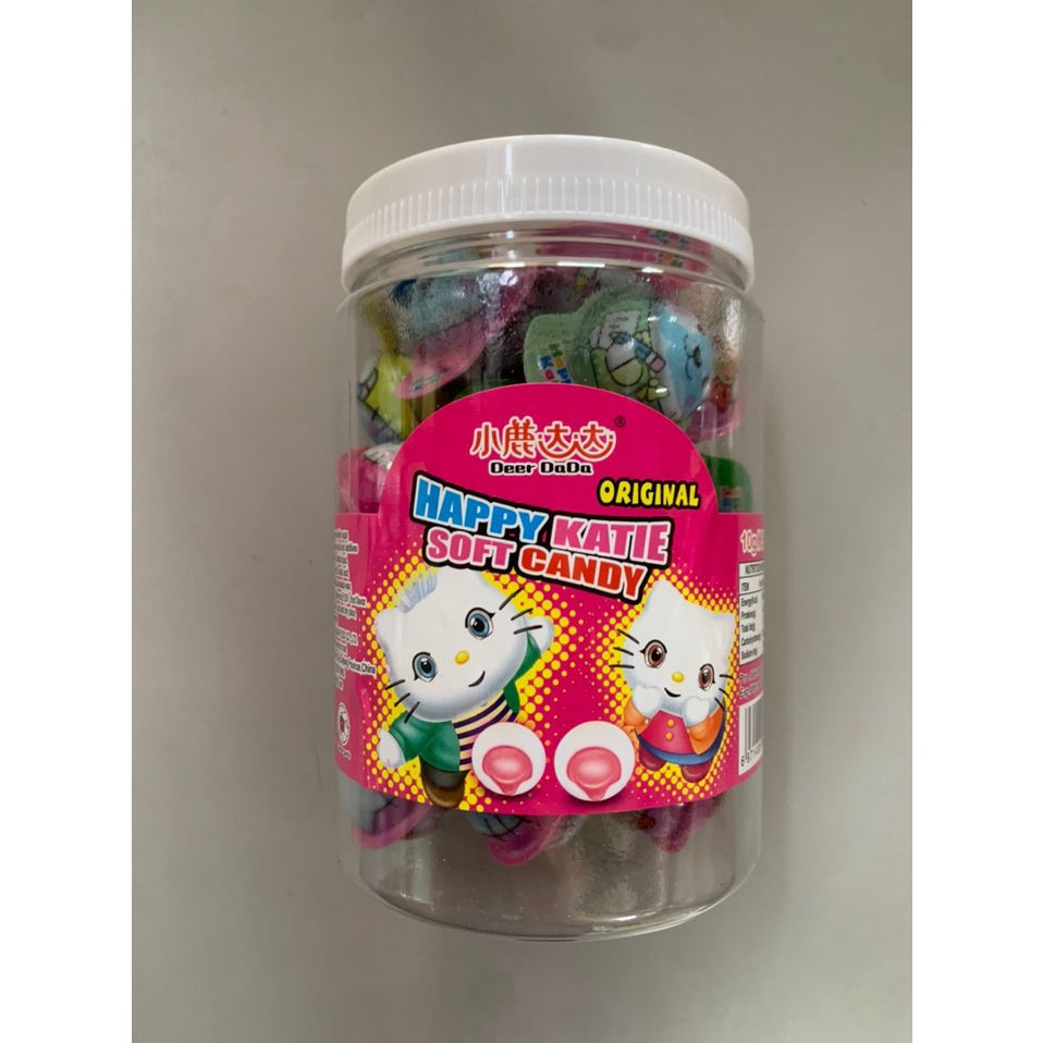 Deer DaDa *Viral Tiktok* Halal Soft Fruit Gummy 10gx30Pcs with Center Filled Juice 3D Animation Design 爆款迷你3D夹心爆浆软糖