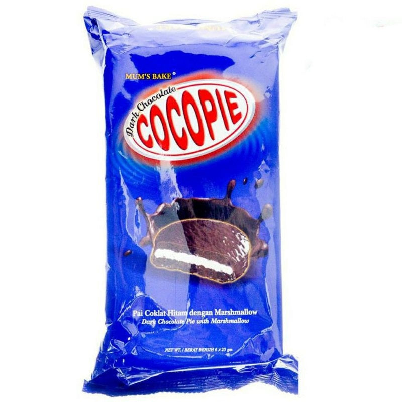 Mum's Bake COCOPIE 25G X 6PCS Mum's Bake Kek (CHOCOLATE/DARK/STRAWBERRY)