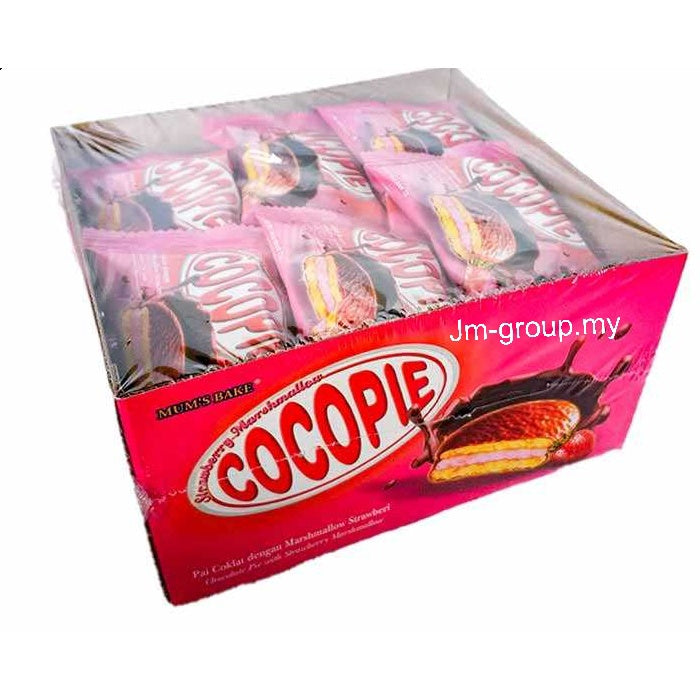 MUM'S CAKE COCOPIE 25G X 24PCS New Flavour Banana