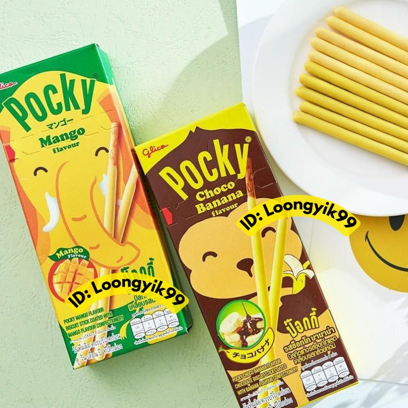 POCKY STICK MANGO / BANANA FLAVOUR 10BOXES