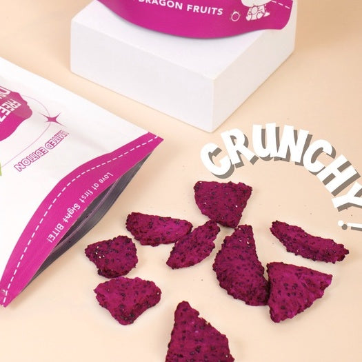 *HALAL* DRIED DRAGON FRUIT FREEZE DRIED PITAYA KERING LOVEBITE loongyik99 1PKT 70G