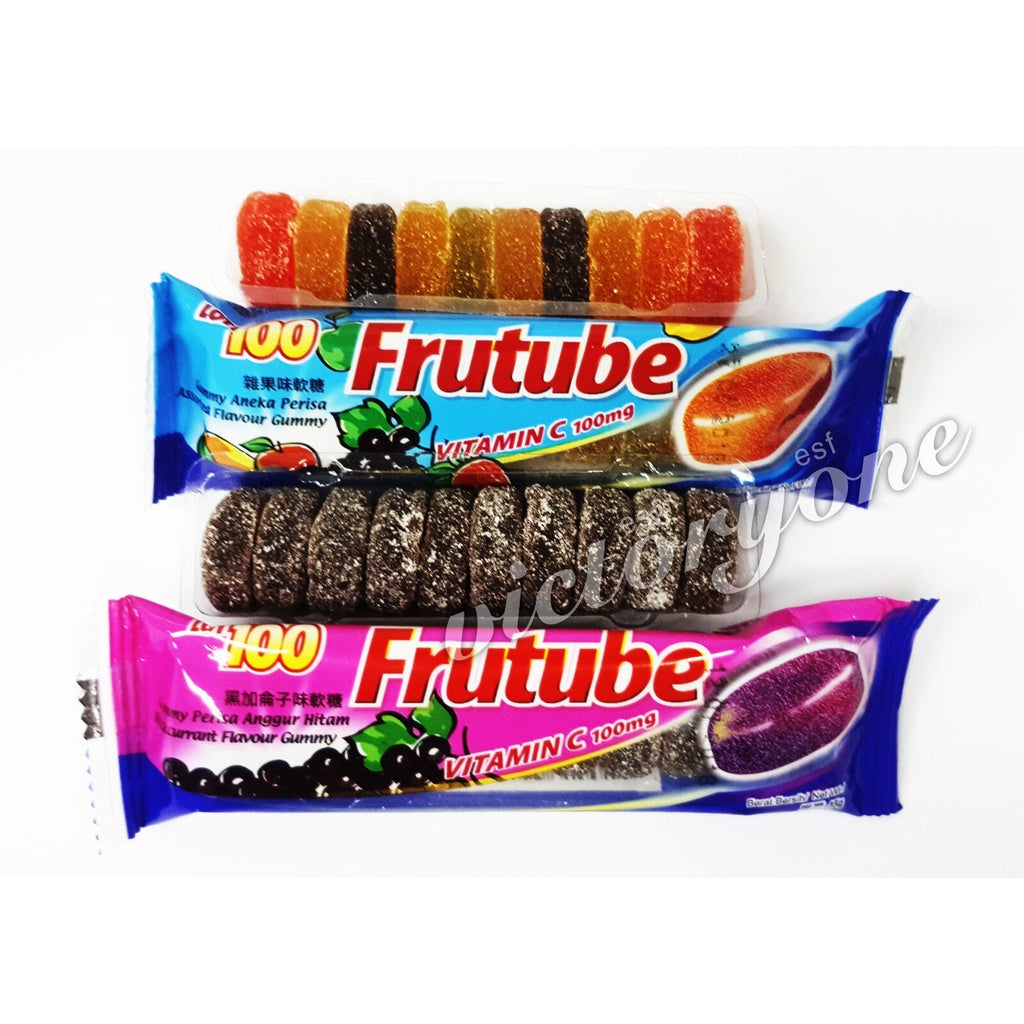 LOT100 FRUTUBE ASSORTED FLAVOUR GUMMY 35G X 24PCS