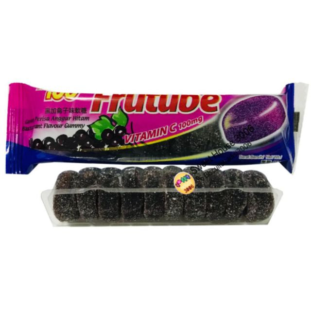 LOT100 FRUTUBE BLACKCURRANT FLAVOUR GUMMY 35G X 24PCS