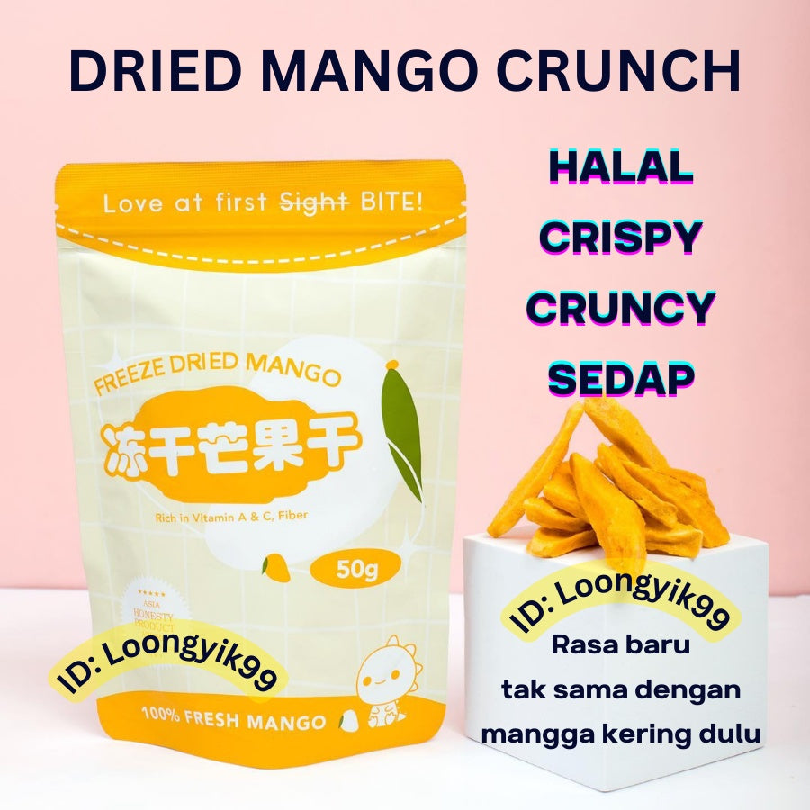 *HALAL* HEALHTY CRISPY ORIGINAL FOOD (FREEZE DRIED) VEGETABLE, FRUITY, STRAWBERRY, 100% CRUNHCY!